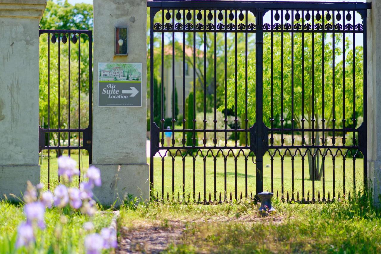 Private Furnished Apartment With All Comfort Has A Garden In A Green Space Meyreuil Zewnętrze zdjęcie